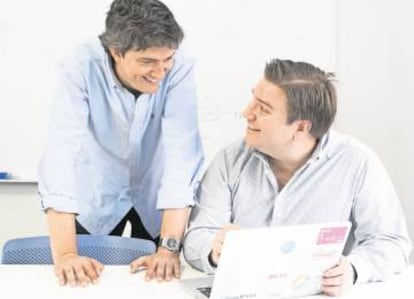 Juan Antonio Rullán y Alfonso Sáinz de Baranda, cofundadores de Bnext