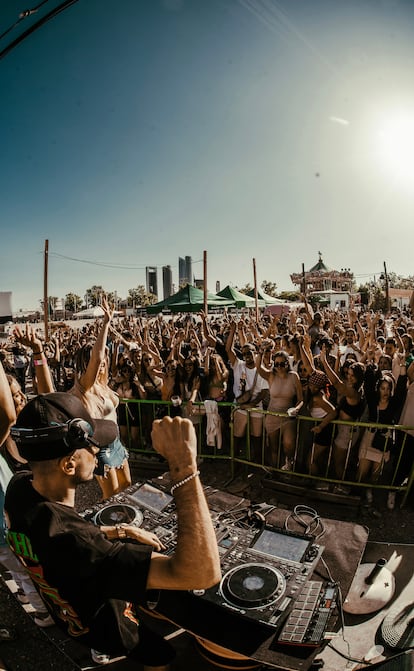 Sesión de DJ en uno de los eventos musicales celebrados.