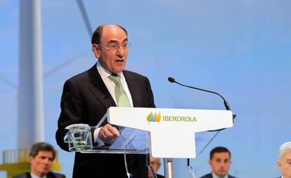 El presidente de Iberdrola, Ignacio Sánchez Galán.