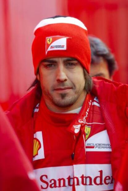 Alonso tras la jornada de entrenamientos en Montmeló.