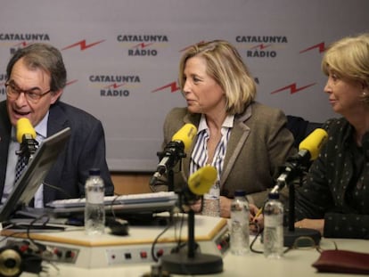 Mas, Ortega i Rigau, aquest divendres a Catalunya Ràdio.