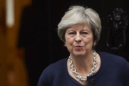 La primera ministra británica, Theresa May.