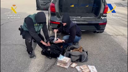 Efectos intervenidos en la Operación frying pan de la Guardia Civil.