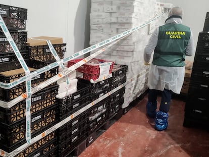 La Guardia Civil incauta más de 28 toneladas de alimentos en la Operación