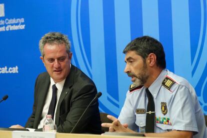 Joaquim Forn i Josep Lluís Trapero.