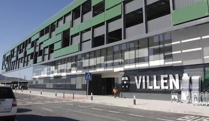 Estación del AVE en la localidad alicantina de Villena, inaugurada el pasado lunes por el Príncipe y el presidente Mariano Rajoy.