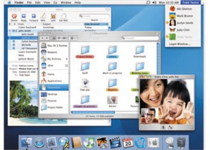 Apple hace una presentación simultánea en varias ciudades  de la nueva versión de Mac OS X 10.3, que hoy sale a la venta.