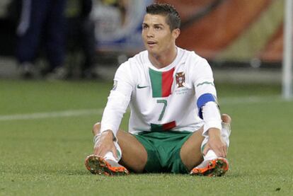 Cristiano Ronaldo, durante el encuentro