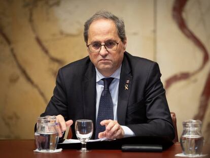 El presidente de la Generalitat, Quim Torra.