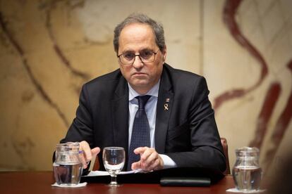 El presidente de la Generalitat, Quim Torra.