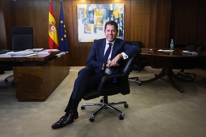 Gerardo Cuerva, actual Presidente de la patronal Cepyme, en su sede en Madrid.