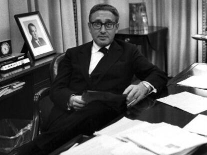 Kissinger, en la Casa Blanca en 1971.