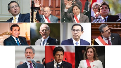 Así acabaron los últimos 11 presidentes de Perú