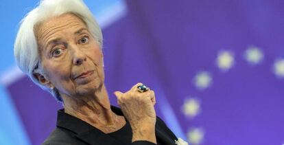 Christine Lagarde, presidenta del BCE.