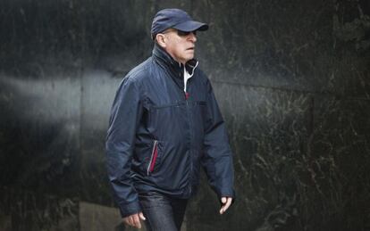 El contable de Gürtel, a su llegada a la Audiencia.