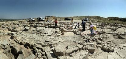 Excavación del palacio del príncipe ibero, con más de 400 metros cuadrados, en Jaén.