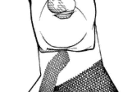 Caricatura de Michael Treschow