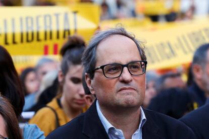 El presidente de la Generalitat, Quim Torra.