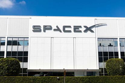 Edificio de la clompañía SpaceX