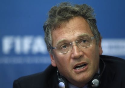 Jérôme Valcke, secretário-geral da Fifa, em imagem de arquivo.