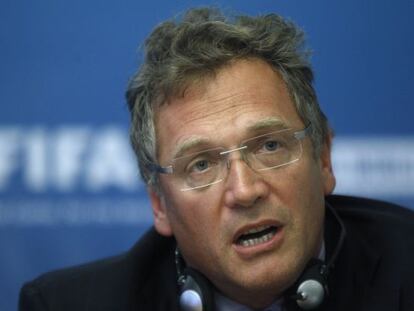 Jérôme Valcke, secretário-geral da Fifa, em imagem de arquivo.