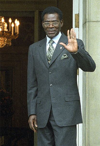 El presidente de Guinea Ecuatorial, Teodoro Obiang Nguema.