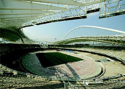 Estadio Olímpico de Atenas, obra de Santiago Calatrava.