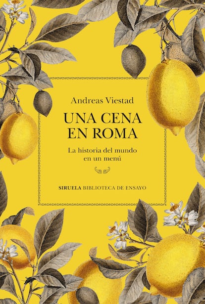 Portada de 'Una cena en Roma', de Andrés Viestad