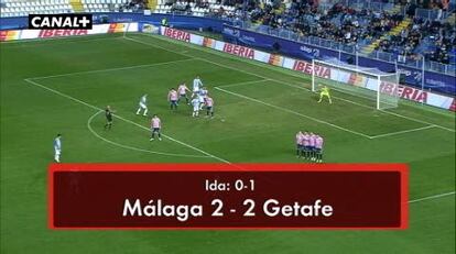 Málaga 2 - Getafe 2