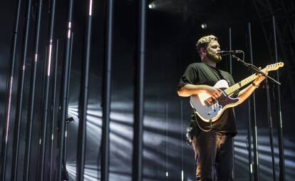 Joe Newman, de Alt-J, durante un concierto en Suiza el pasado 1 de julio.  