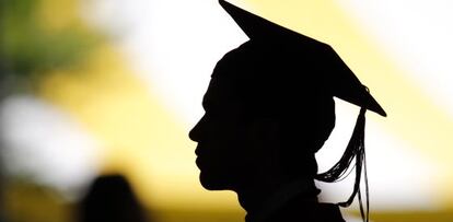 Ceremonia de graduación en la Universidad de Harvard (EE UU).