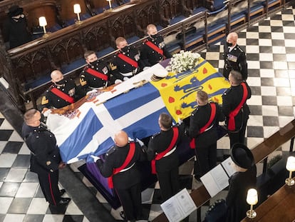 El funeral de Felipe de Edimburgo, en imágenes