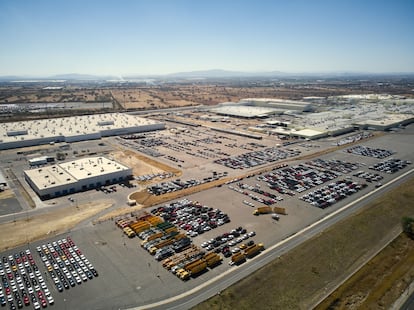 El complejo Silao de General Motors (GM) en Silao, Guanajuato