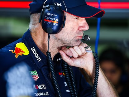 Adrian Newey, el pasado febrero en Baréin.