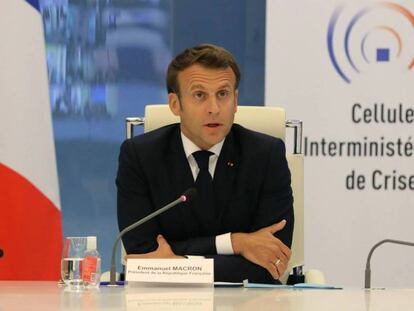 El presidente de Francia, Emmanuel Macron.