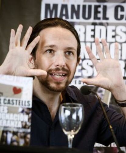 El secretario general de Podemos, Pablo Iglesias. 