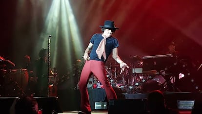 Enrique Bunbury, durante su concierto en Atlanta. / YOUTUBE