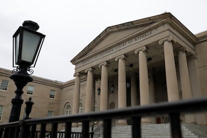 La sede del Tribunal de Apelaciones del Distrito de Columbia, en Washington.