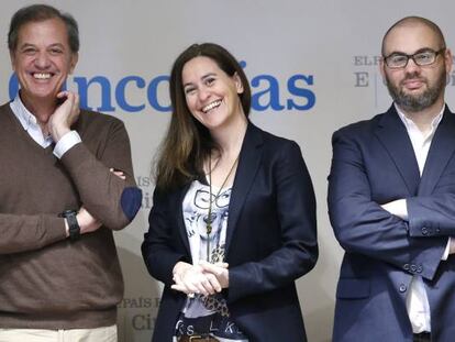 Marta Campello (Abante Asesores), Martín Huete (Finizens), Grabriela Orille (Myinvestor) y Unai Ansejo (Indexa Capital).