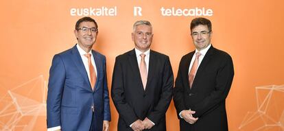 Alberto García Erauzkin, Xabier Iturbe y José Miguel García. 