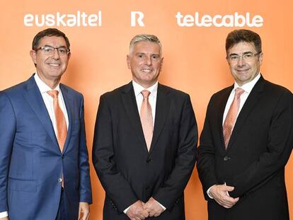 Alberto García Erauzkin, Xabier Iturbe y José Miguel García. 