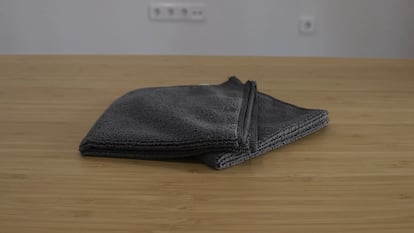 Paños de cocina de microfibra de Brabantia con buena capacidad de absorción.