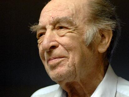 Leonid Hurwicz, tras conocer la noticia de la concesión del Nobel.