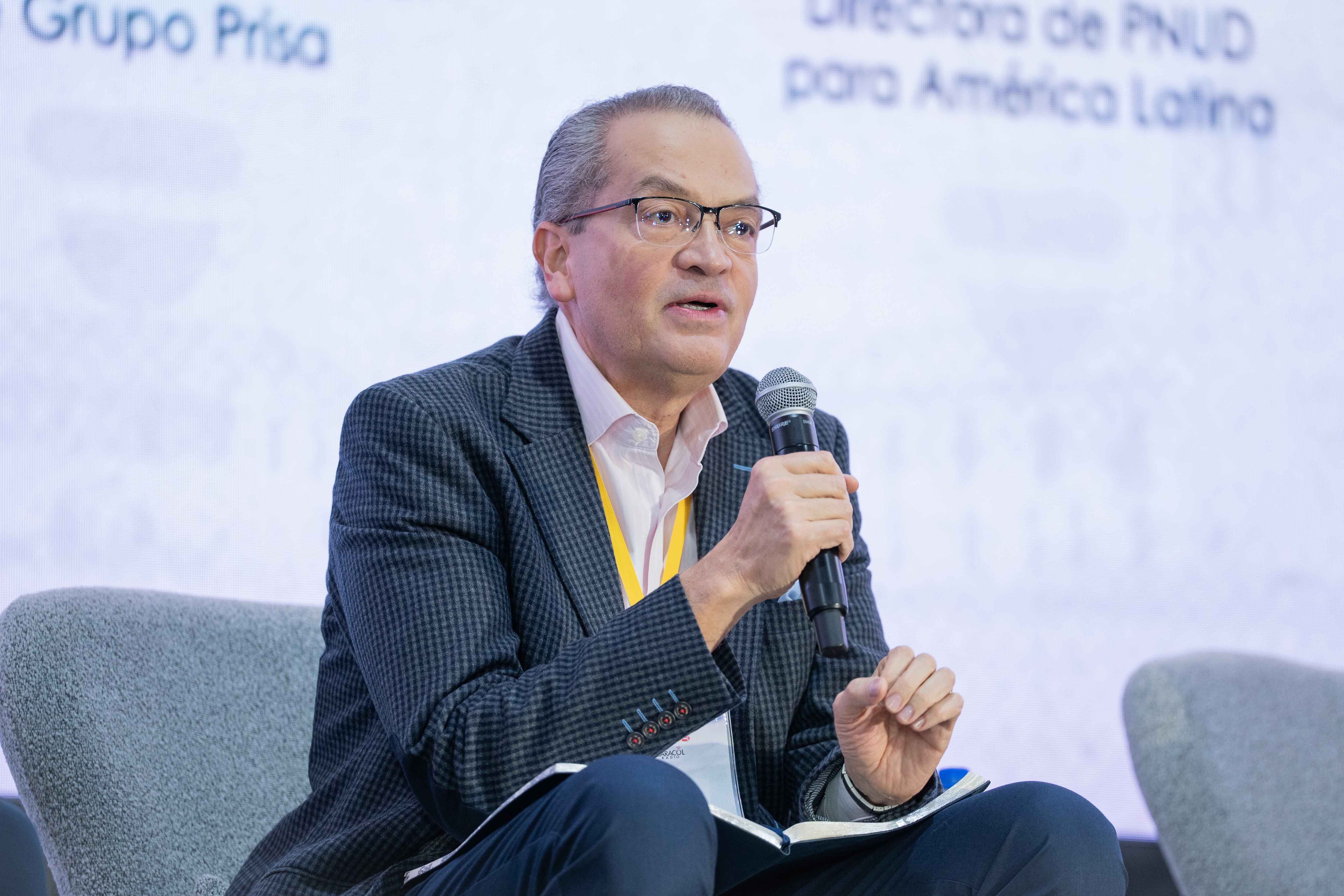 Fernando Carrillo, en el VI Festival de las ideas, este viernes.