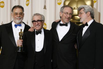 Coppola, Scorsese (con el <i>oscar</i> por <i>Infiltrados),</i> Spielberg y Lucas.