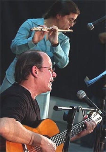 Silvio Rodríguez y Niurka González, en La Habana.