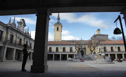 Conjunto arquitectónico de la Plaza Mayor de Brunete.