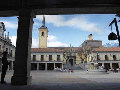 Conjunto arquitectónico de la Plaza Mayor de Brunete.