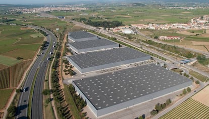 Parque logístico de Prologis en Barcelona.