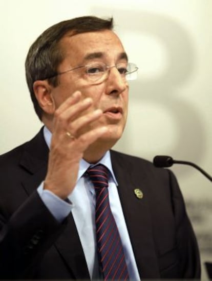 El diputado general de Bizkaia, José Luis Bilbao.